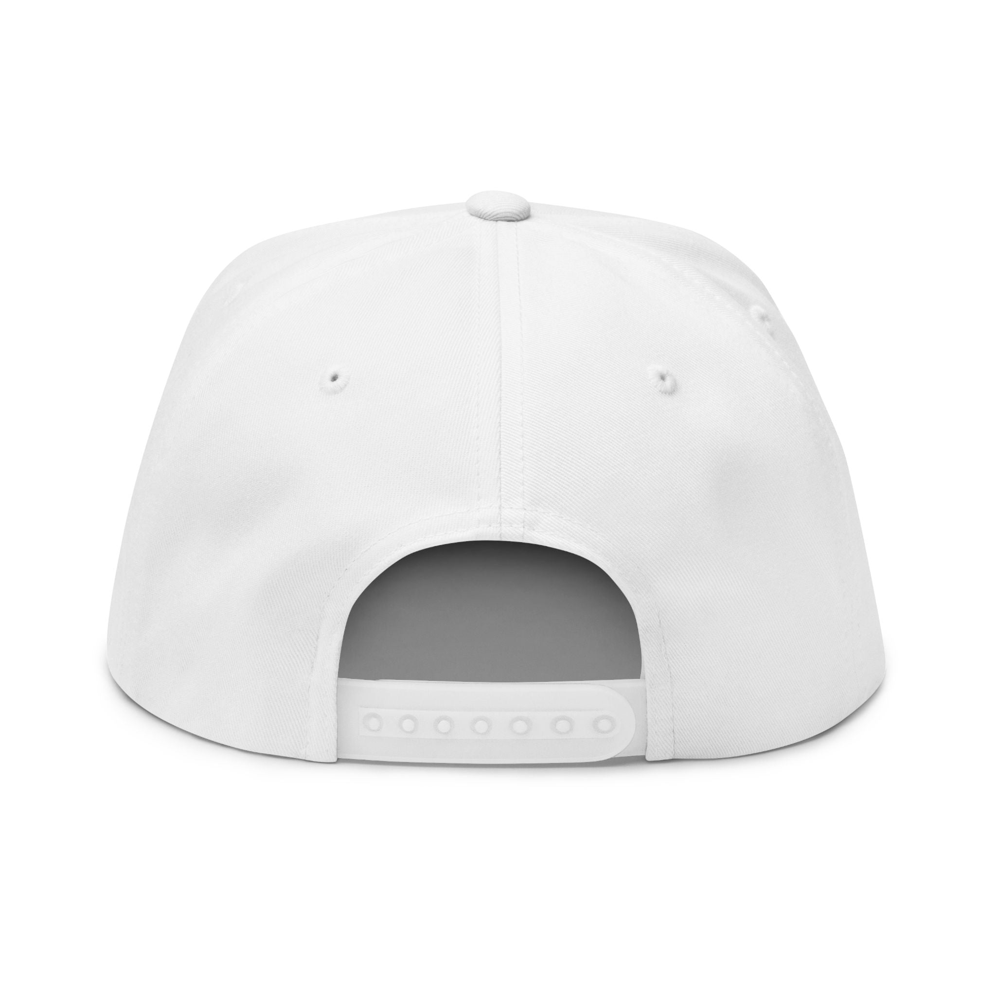 Stylish Embroidered Flat Bill Cap - Panther Design, Streetwear, Gift for Him, Accessory for All Occasions