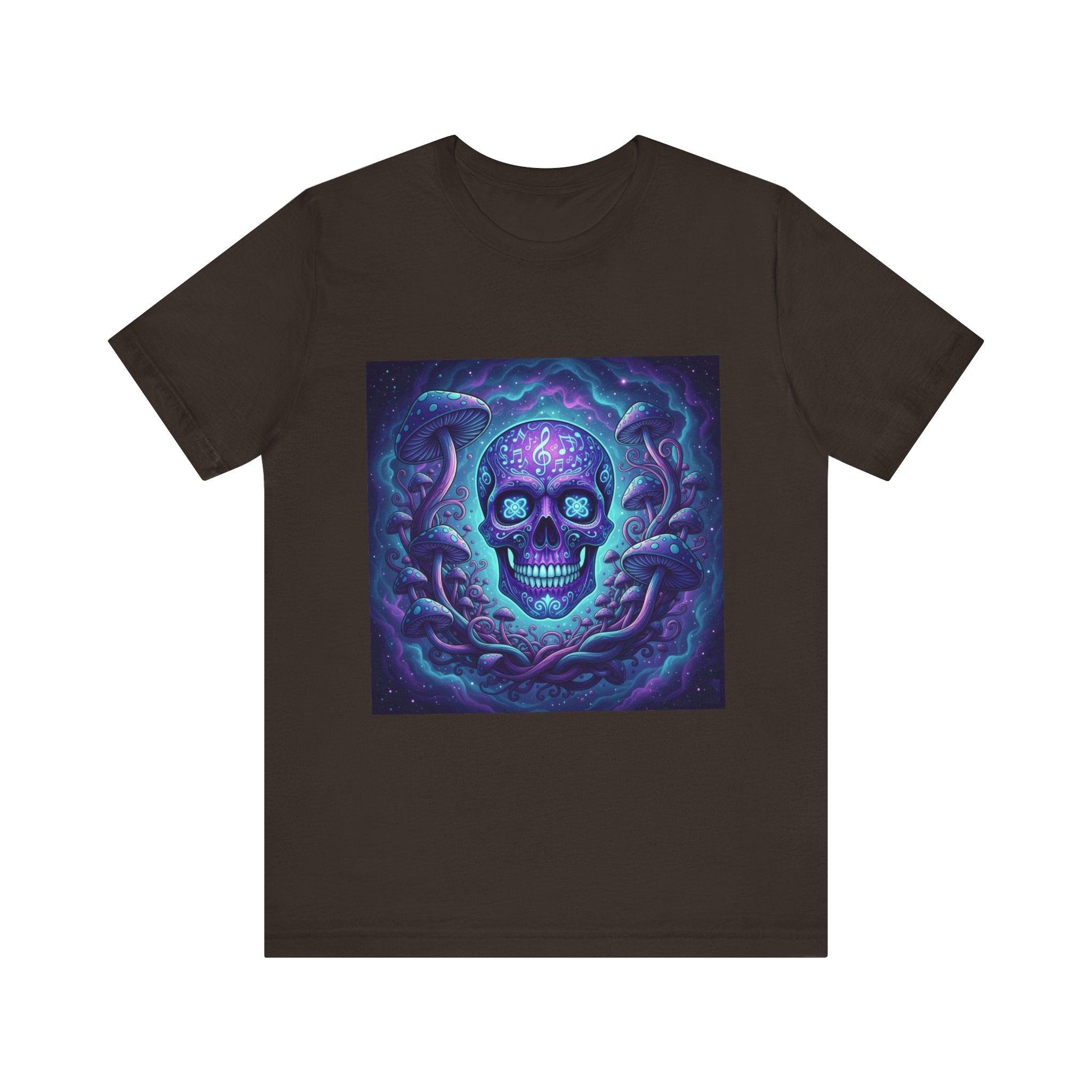 Gothic Skull Graphic Tee, Unisex T-Shirt, Casual Wear, Halloween Apparel, Music Festival Shirt, Edgy Streetwear, Unique Gift Idea