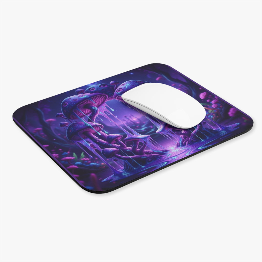 Mystical Mushroom Mouse Pad, Gaming Desk Accessory, Fantasy Decor for Home Office, Unique Gift for Gamers, Nature Lover's Desk