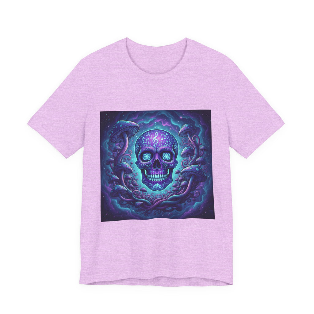 Gothic Skull Graphic Tee, Unisex T-Shirt, Casual Wear, Halloween Apparel, Music Festival Shirt, Edgy Streetwear, Unique Gift Idea