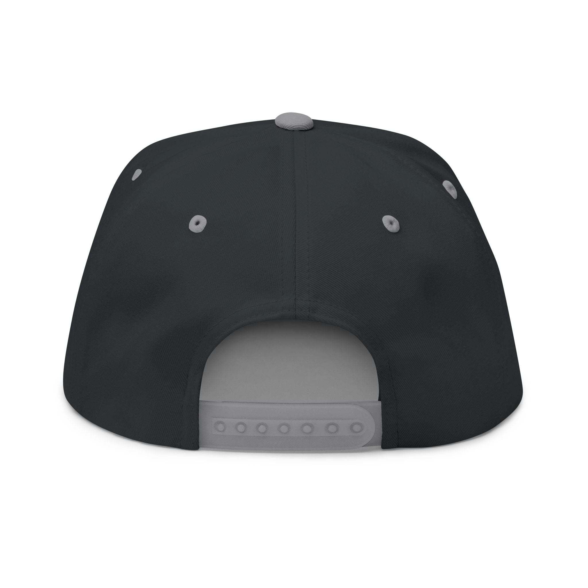 Stylish Embroidered Flat Bill Cap - Panther Design, Streetwear, Gift for Him, Accessory for All Occasions